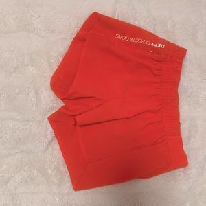 These are very cute girls bright athletic shorts!! great for working out in!!